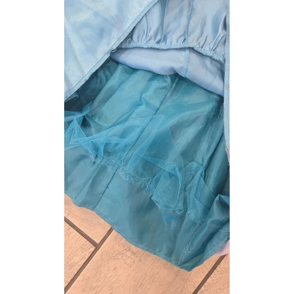 Disney Encanto Mirabel Madrigal Costume Dress Girls Size Small 4-6 Blue White